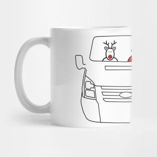 Transit Van-ta Claus Christmas special edition (no text) Mug